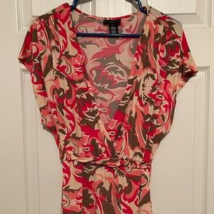 Women’s multi-colored blouse
